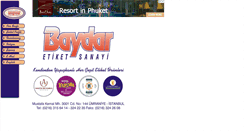 Desktop Screenshot of baydaretiket.com